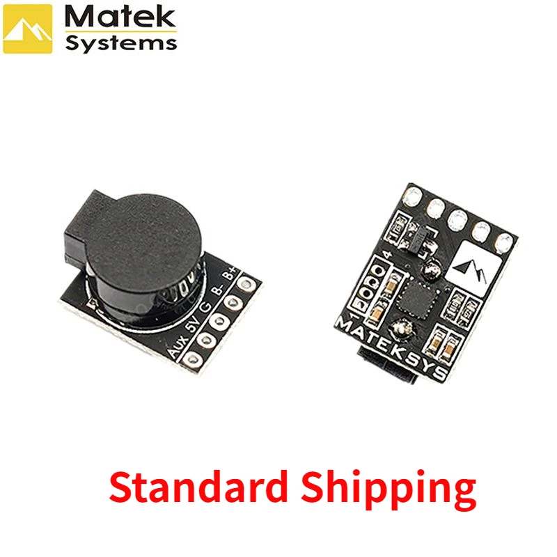 

MATEKSYS Lost Model Beeper Flight Controller 5V Loud Buzzer Built-in MCU for RC FPV Freestyle Airplane Helicopter Tinywhoop