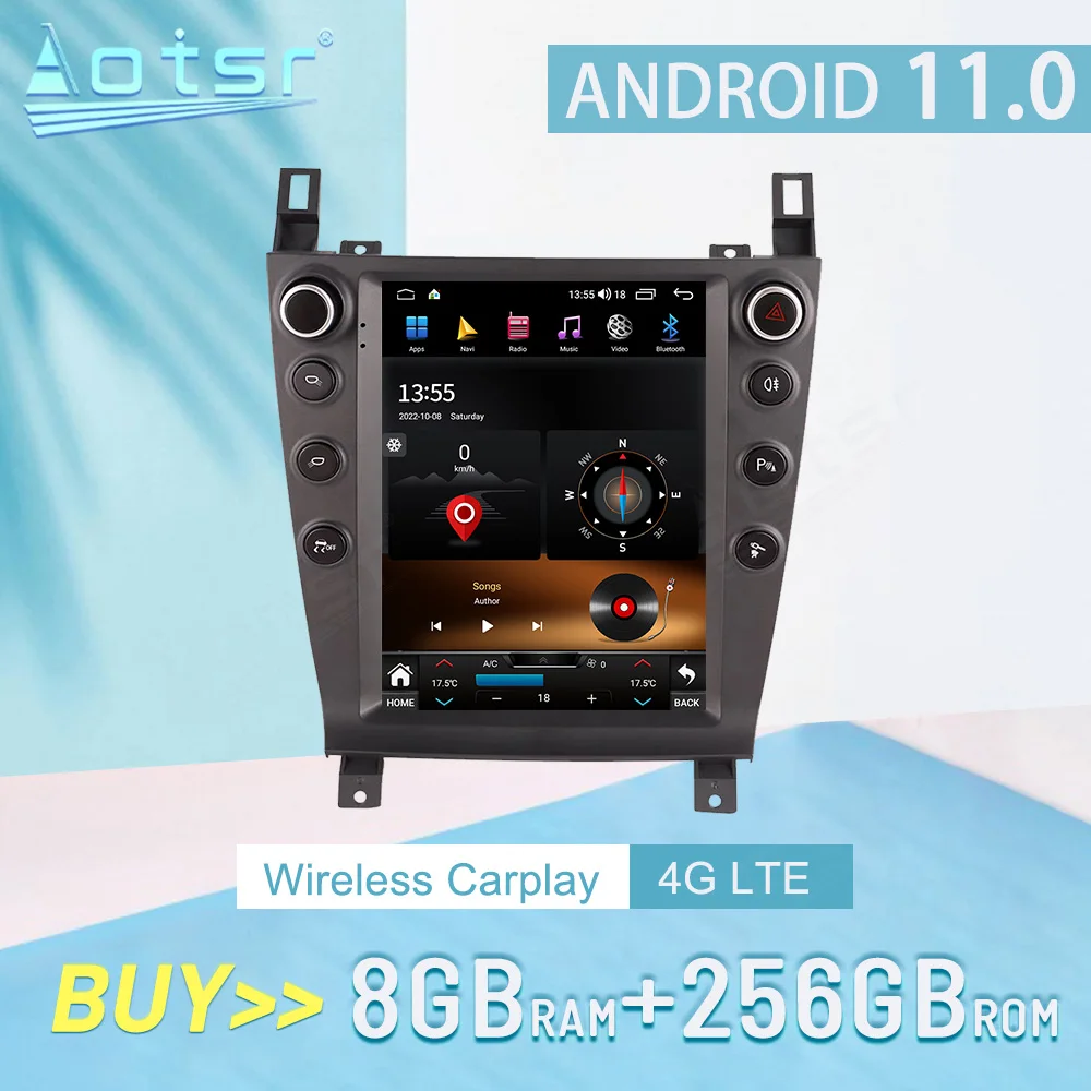 

For Aston Martin 2005-2015 CARPLAY Android 12 Car Radio Stereo Receiver Autoradio Multimedia Player GPS Navigation