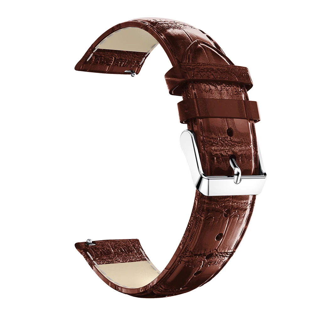 Cinturino In Pelle Da 20Mm Per Huami Amazfit Gts 4 2 Mini Bracciale Sportivo Per Xiaomi Amazfit Bip S/Bip Lite /Bip 2/Gtr 42Mm/Bip 1S /Gts 2