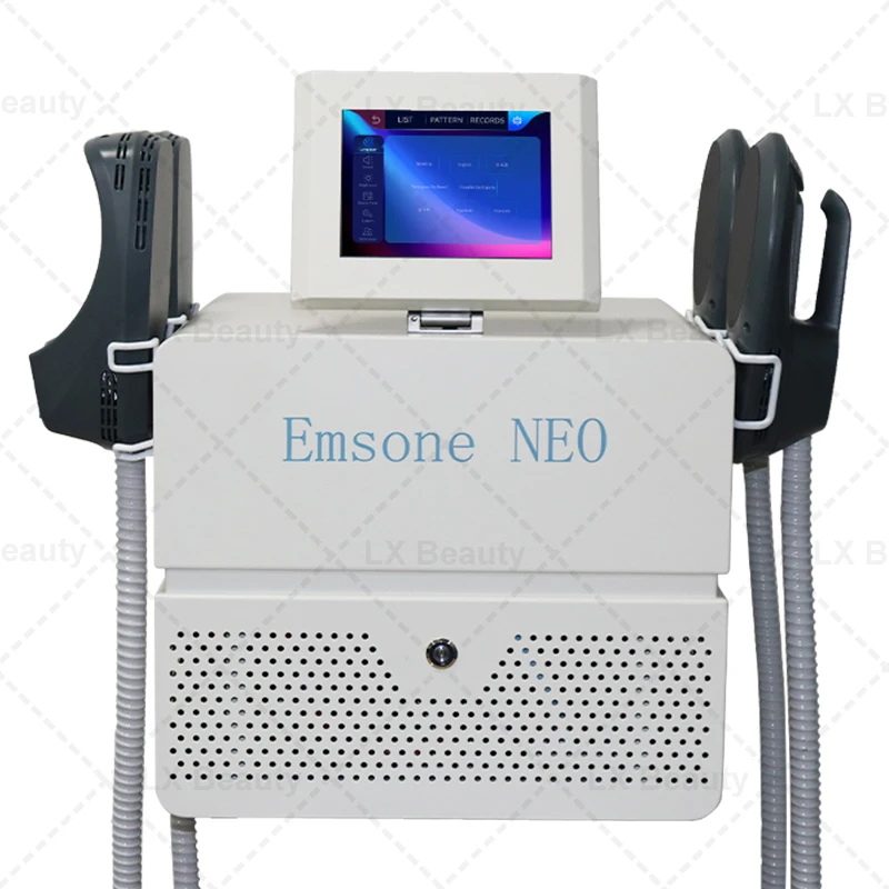 Newest 6500W Ems Emsone build muscle Weight lose RF 15 Tesla  200HZ Muscle-stimulating Body Slimming Body Shaping Machine