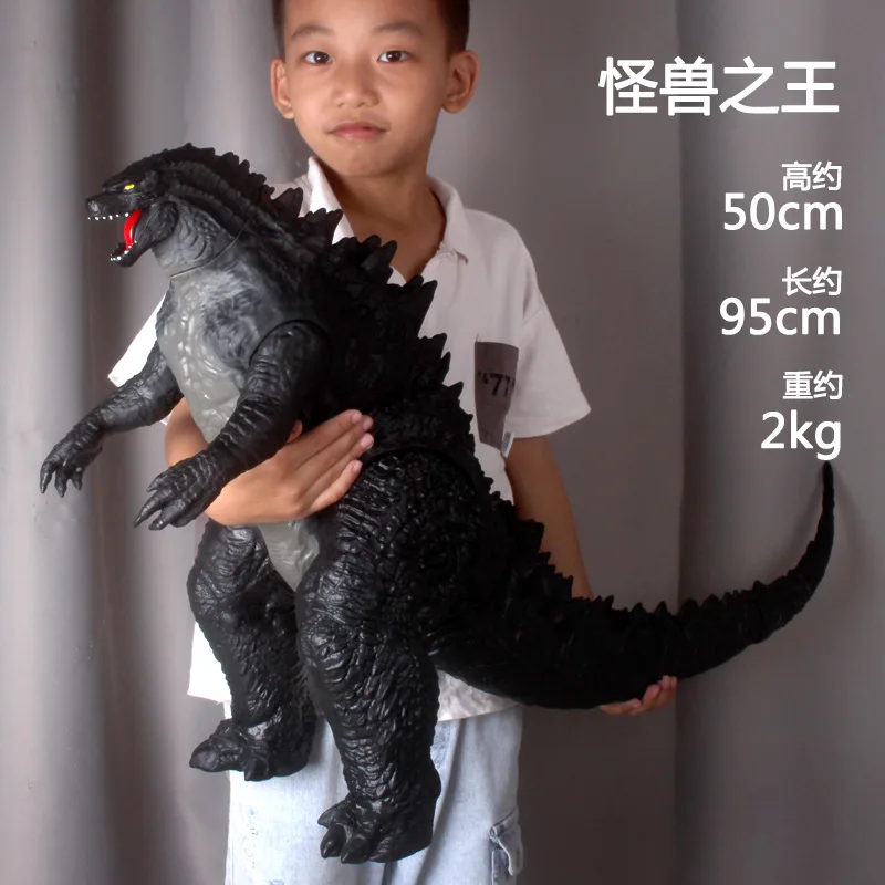 燃焼ゴジラの毛皮のモンスターアクションフィギュア、恐竜のジョイント