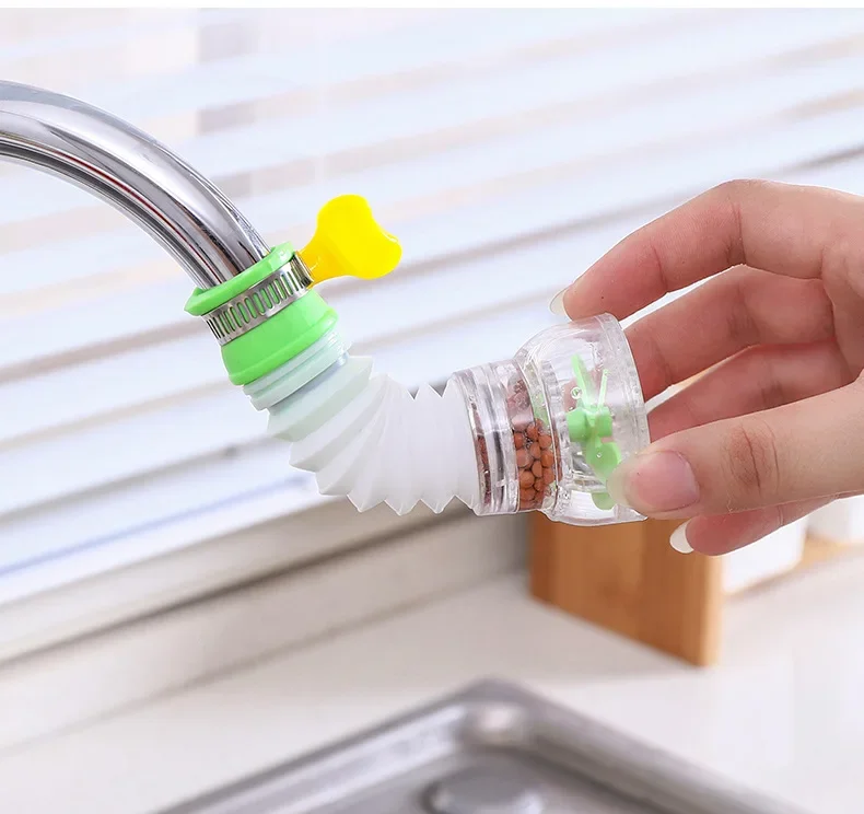 For Kitchen Retractable Home Kitchen Carbon Faucet Mini Tap Water Clean Filter Purifier Filtration Cartridge Carbon Water Filter