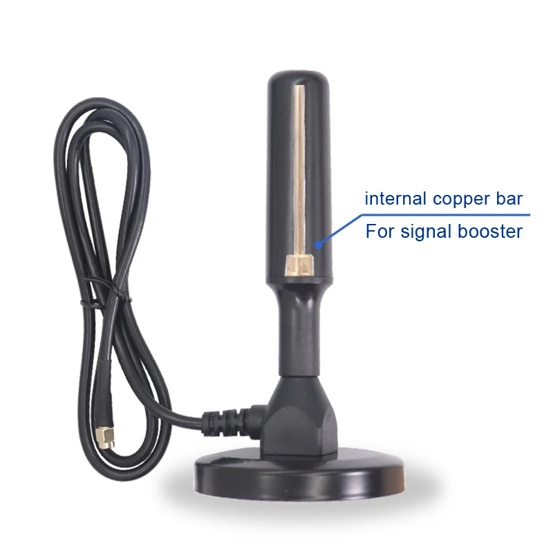 Helium Hotspot Magnetic Base Antenna, 868MHz, 915MHz, 15dbi, High Gain Copper Rod, 800-960MHz Aerial SMA Cable