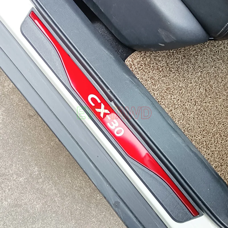 

Аксессуар для Mazda CX-30 CX30 2019 2020 2021 2022 защитная накладка из нержавеющей стали на порог автомобиля защитная накладка на педаль