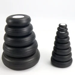 Durable Rubber Wheel for RC and Model Aircrafts - Various Sizes Available (Two 1.75 inch 45mm)