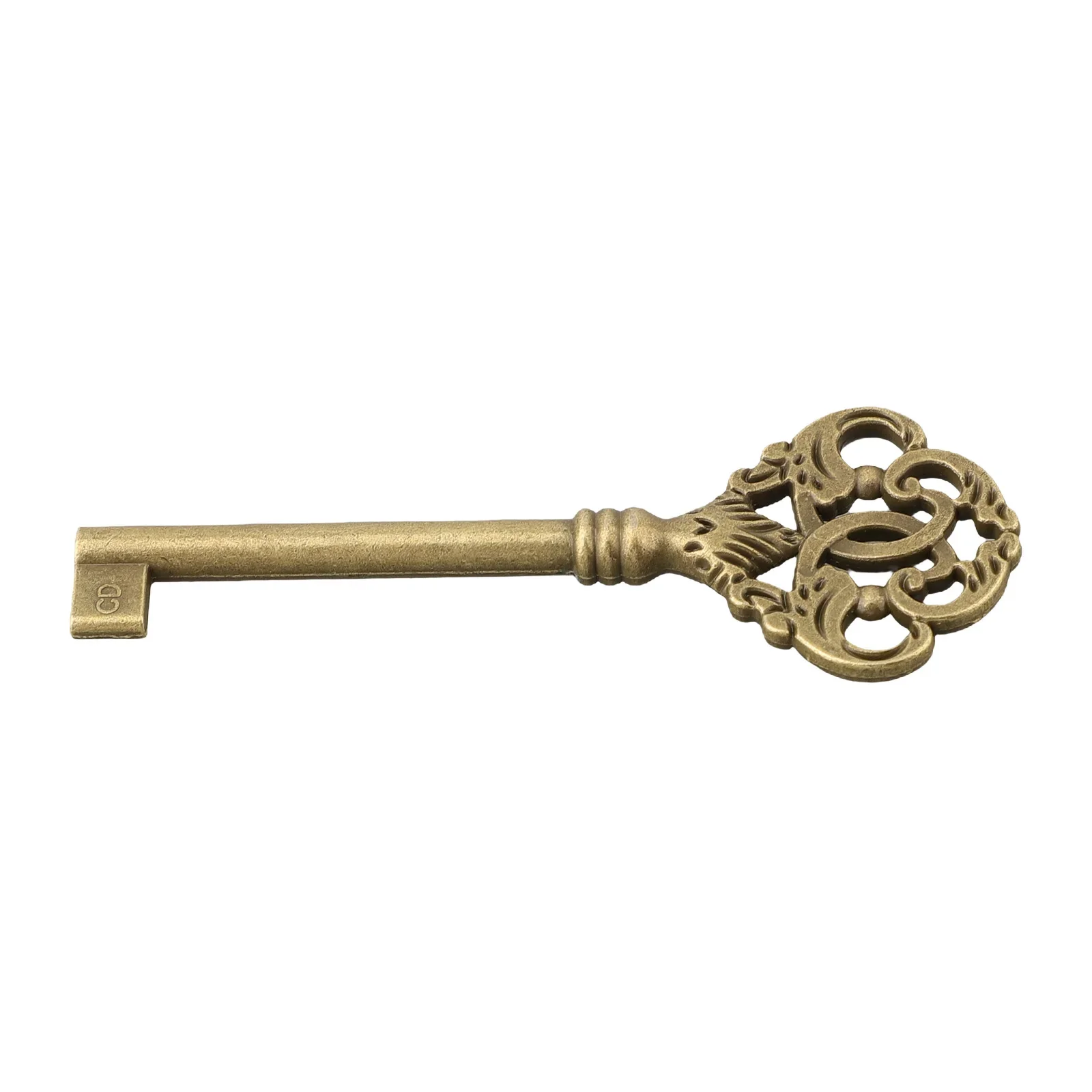 Furniture Key 10pc Furniture Vintage Style Open Skeleton Key Hole Head Furniture Cabinet Antique Alloy Key Cabinets Home Hardware