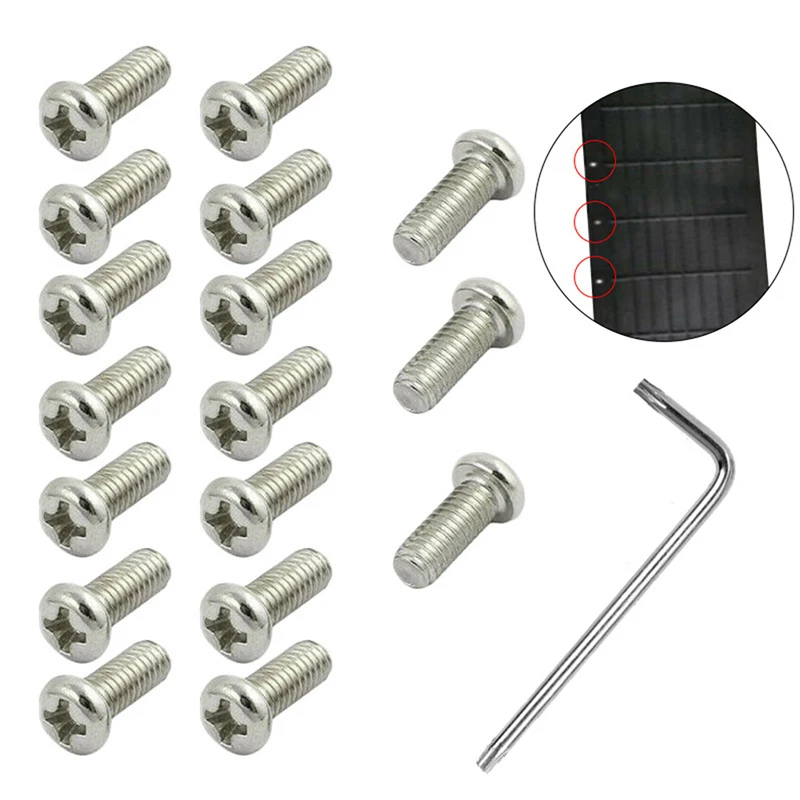 Kit Viti Copri Batteria Per Monopattino Xiaomi Mi M365, 1S, Mi3, Pro, Pro2
