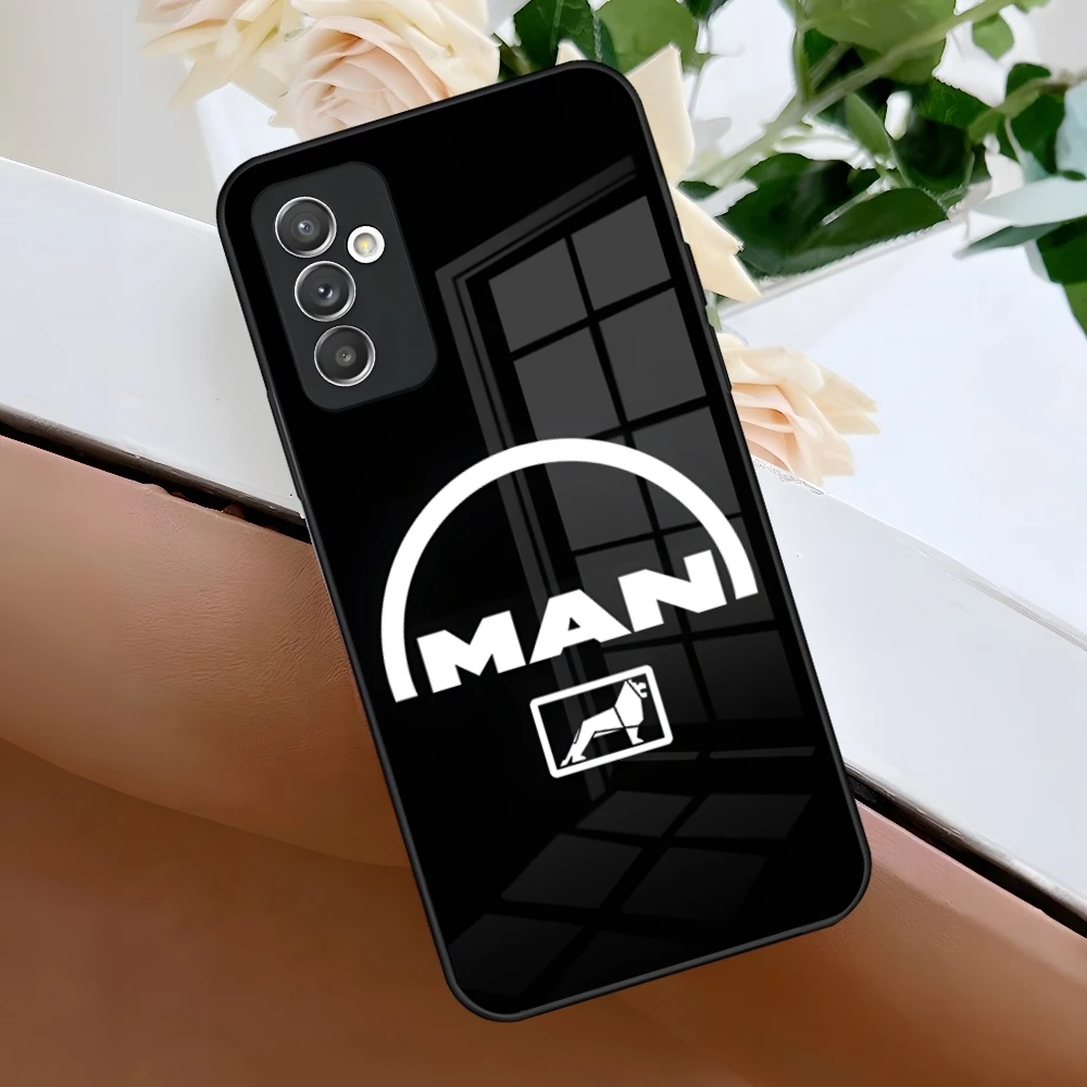 Vintage Man Truck Logo Phone Case Cover