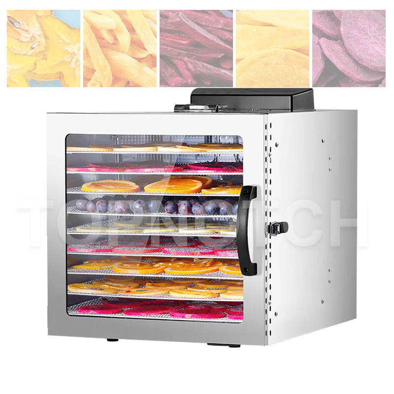 

Snacks Dehydration Drying Machine 10 Layers Food Fruit Dryer Vegetable Electric Air Drying Equipment