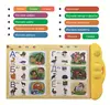 2024 New Russian Electronic Sound Book Educational Book Toy Kid Russian Language Reading 1
