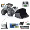 XDRC Metal 1/14 Hydraulic RC Loader WA470 980L Radio Control Truck Finished Model W/ ESC Motor Servo B6AC Charger Toys THZH1287 1