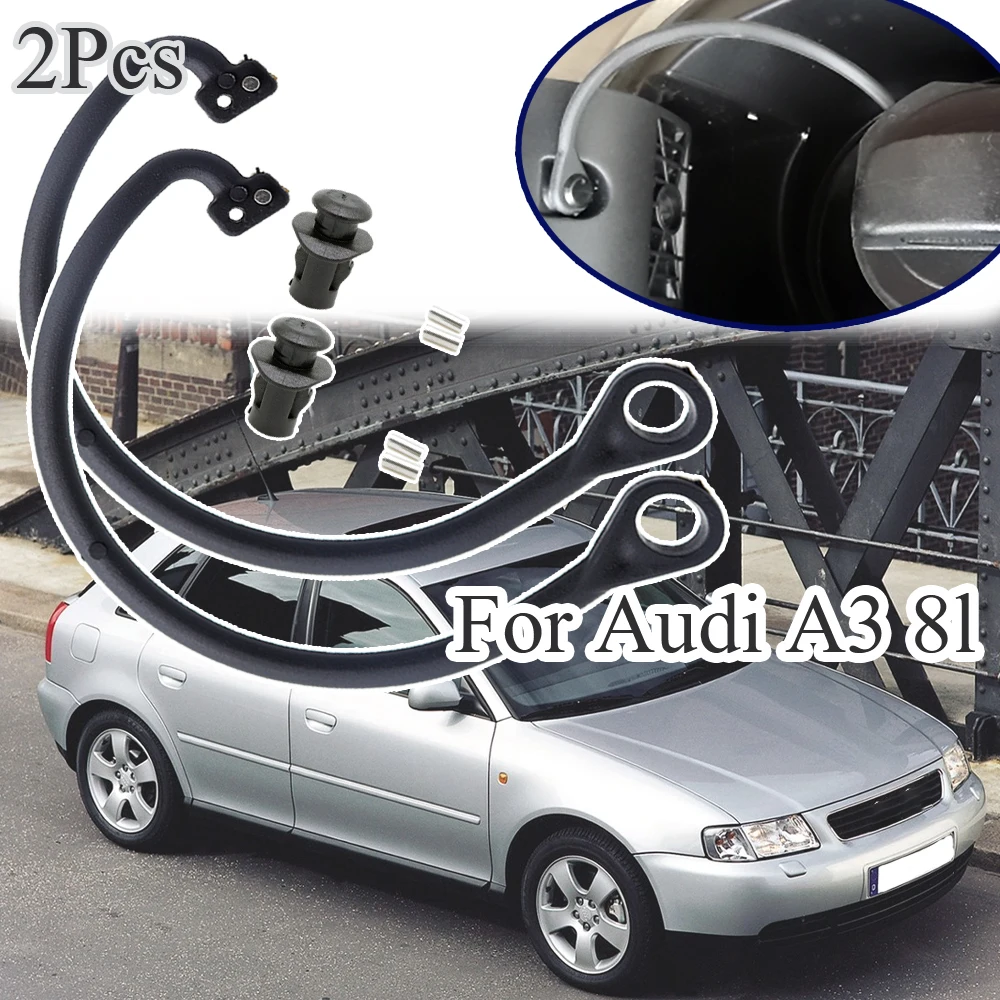2Pc Fuel Oil Tank Inner Cover Plug Cap Lid Gas Filler Support Retaining Strap Cord Rope Tether For Audi A3 8l 2001 Fuel Tank Cover Fuel Tank Cap Oil Fuel Cap Fuel Cap Cord Strap
