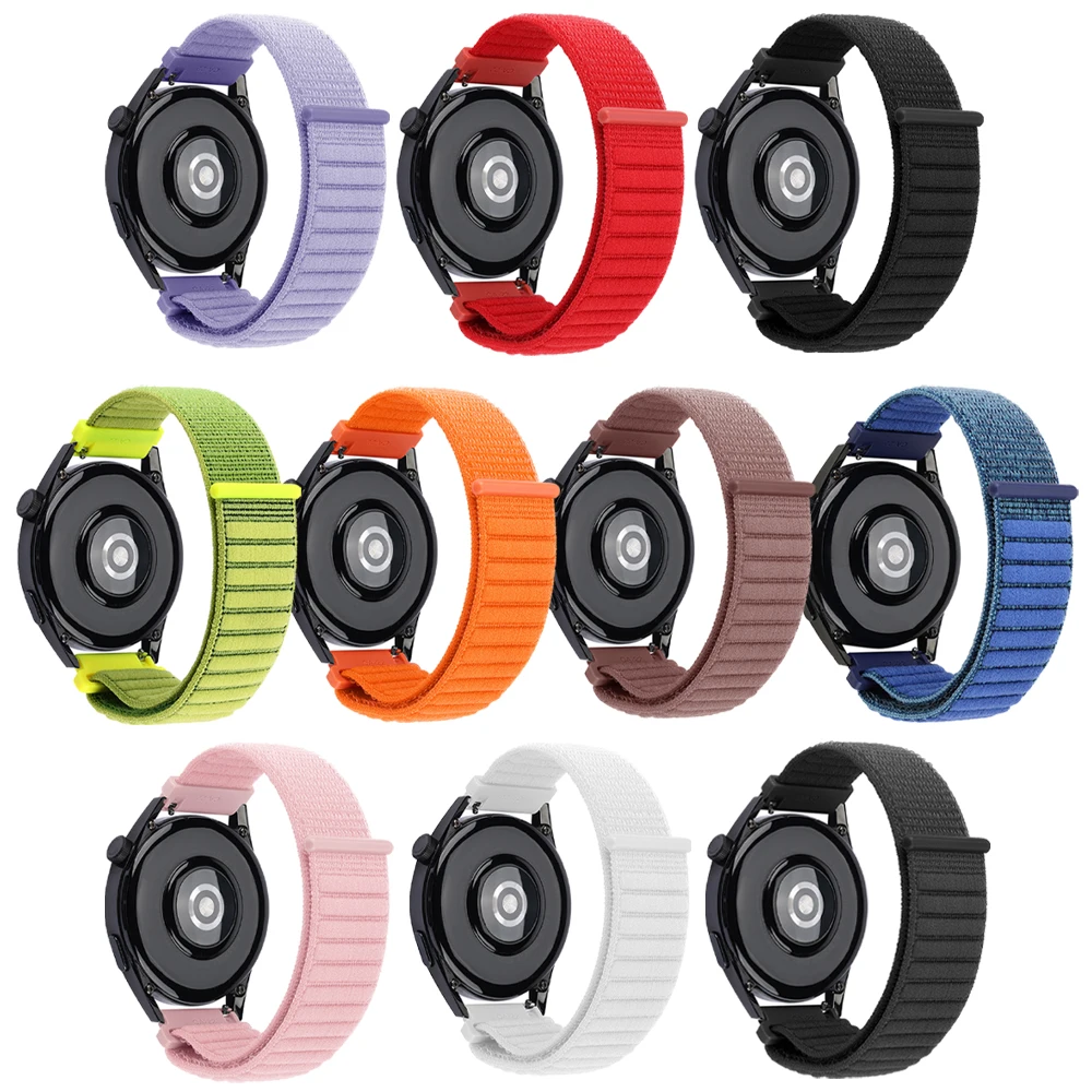 Breathable Wavy Nylon Soft Wristband - 20mm/22mm Strap Replacement