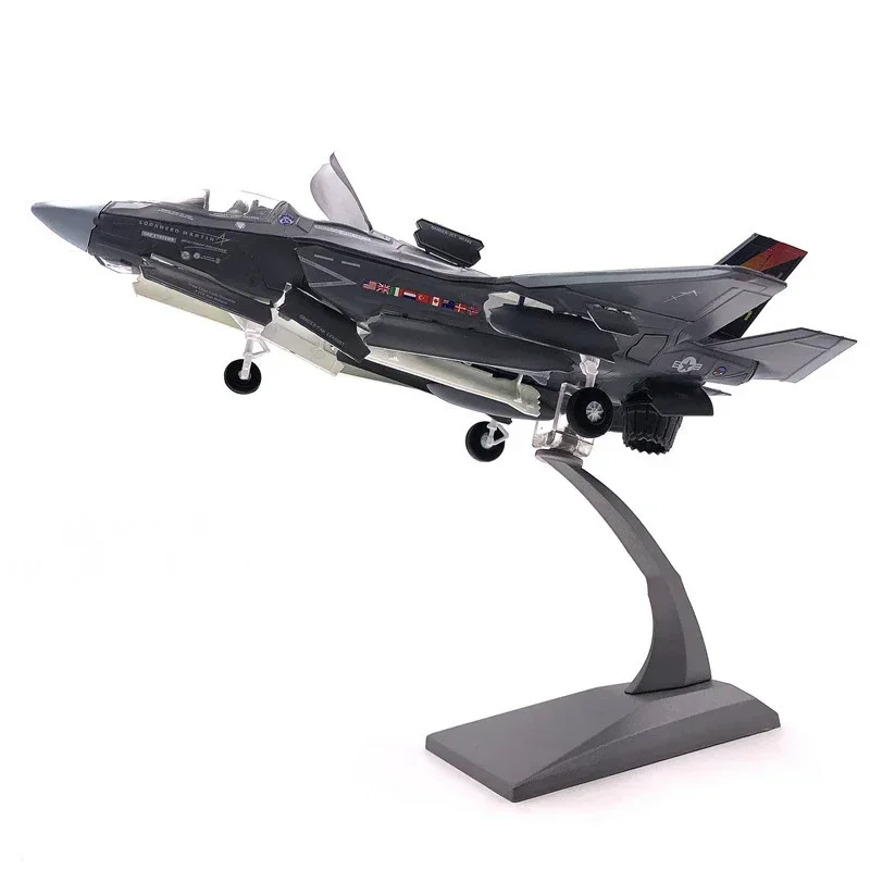 ダイキャスト F35B F-35 戦闘機模型玩具 1/72 スケール軍事 USAF