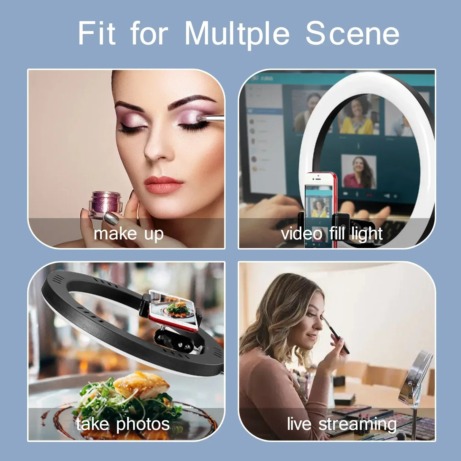 حامل هاتف محمول عالمي للبث المباشر التصوير الفوتوغ...