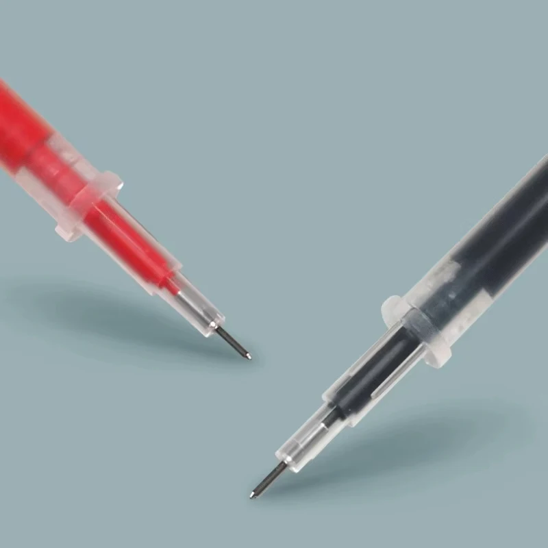 0.2 0.3mm Ultra Fine Gel Pen Shool Office Simple Style Signature Pen Replacement Refill Smooth Writing Stationery Supplies 6