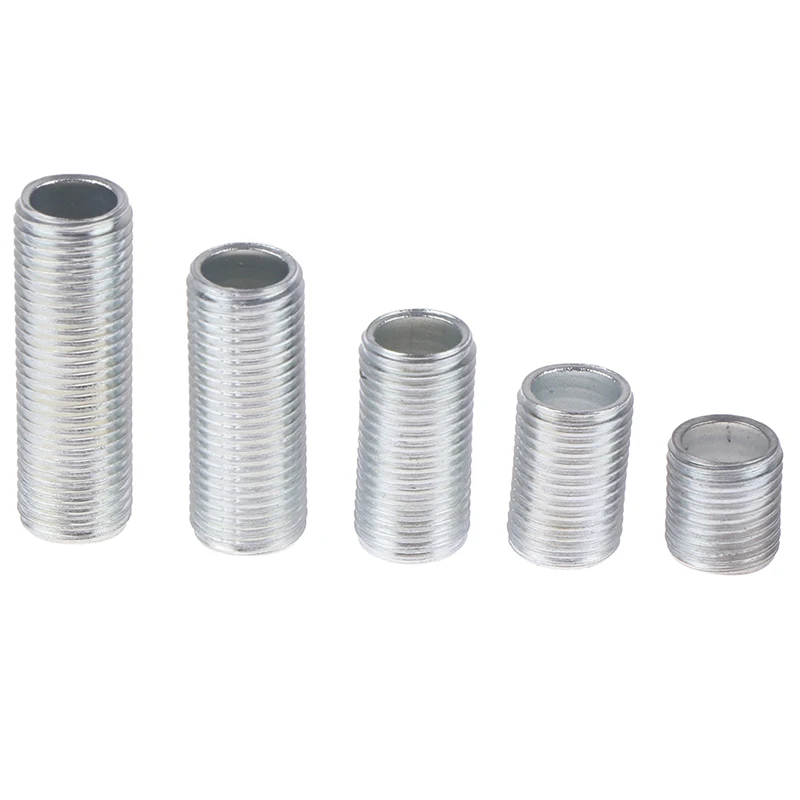 Description Picture 3 of item10Pcs M10 Lamp Tooth Tube 10/15/20/25/30mm Hollow Threaded Tube Lamp Cap Chandelier Connect Rod Fixed Base Accessories Screw Nut