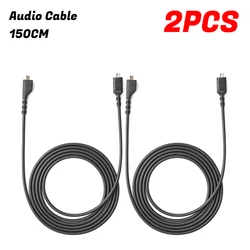 Right Angled 3.5mm Male to Female Audio Cable Adapter (150cm Sound Card Cab)