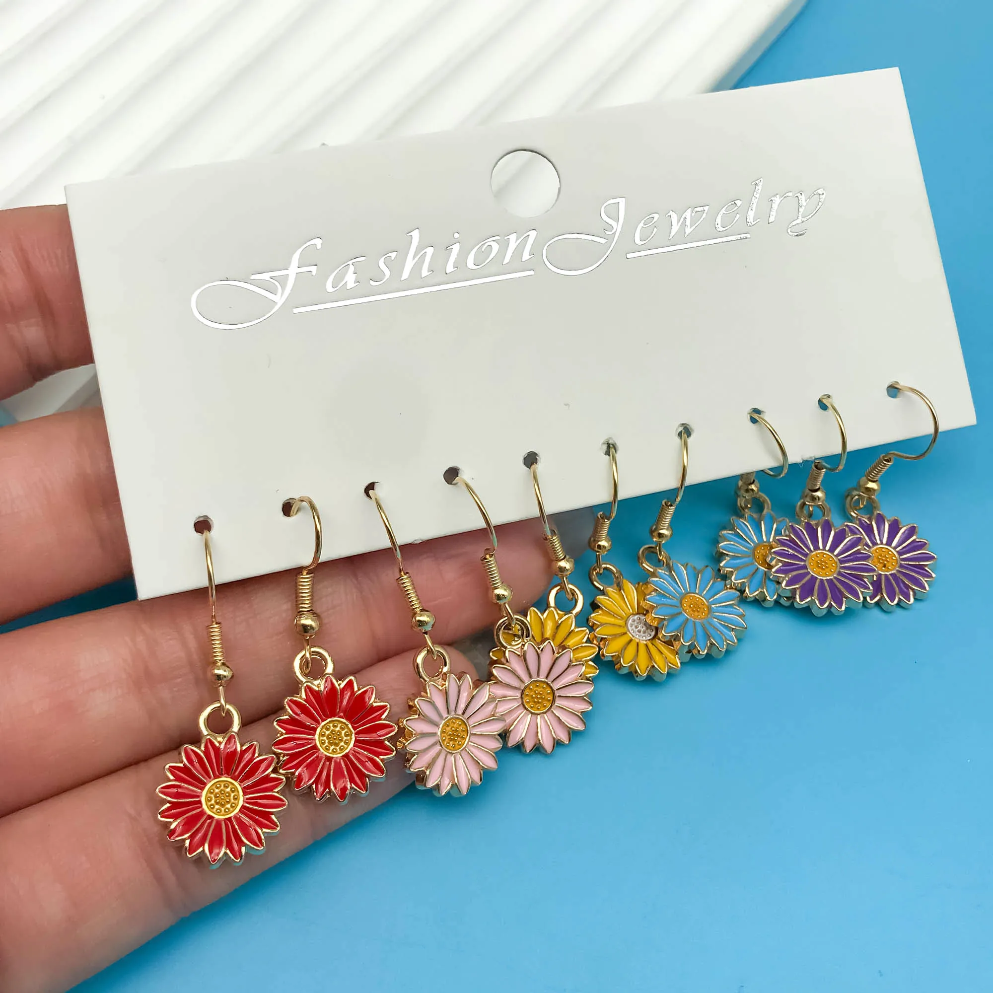 Earrings Set for Women Girls 1 Pair Hook Earrings Linear Swirl Bohemian Jewelry Delicate Long Lasting Drop Earrings for Daily Wear　並行輸入品 Korean Candy Colors Earrings Set for Women Girls Resin Earrings