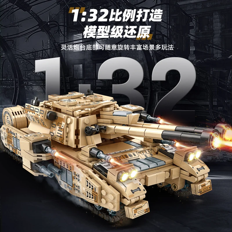 WW2 Military Series Building Blocks Tank Building Blocks Construction Plane Tank