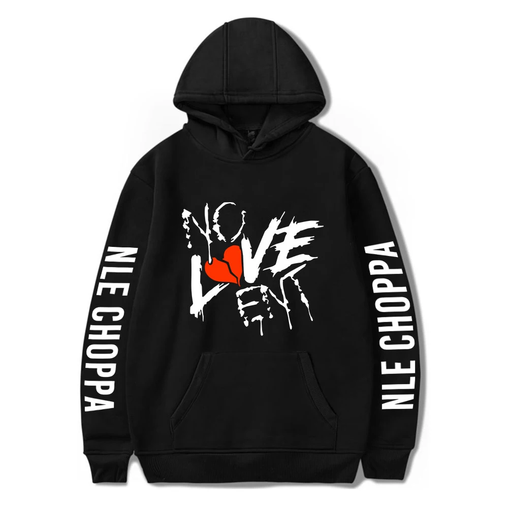 

Men Women Hoodies NLE Choppa Rapper Printed Sweatshirt Harajuku Pullovers Spring Autumn Long Sleeve Casual Oversized Hoodies