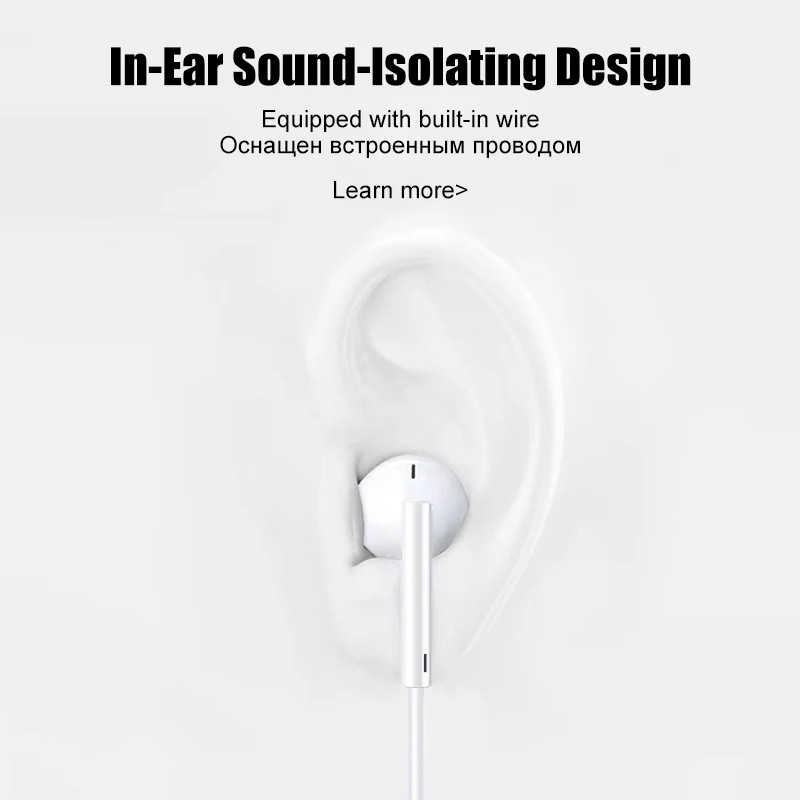 For Apple iPad Laptops Tablet Headphones For iPhone 16 15 14 13 12 11 Pro Max Earphones X XS 7 8 Plus 3.5mm Stereo Wired Earbuds 6