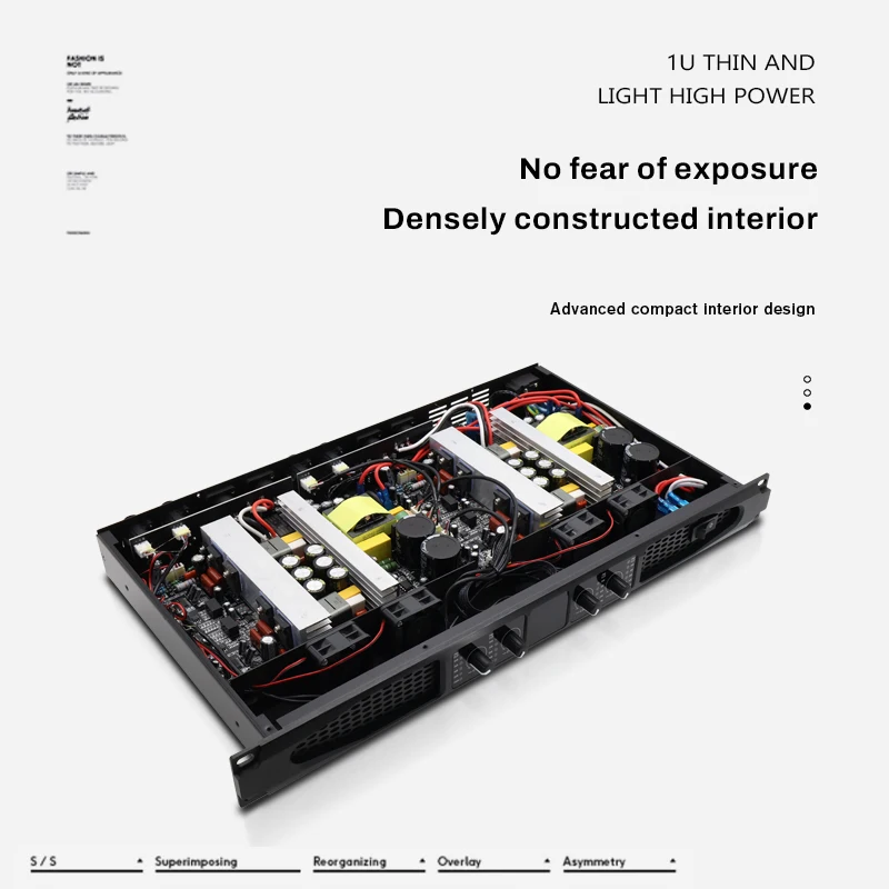 NEW Product Digital Power Amplifier Professional 2 /4