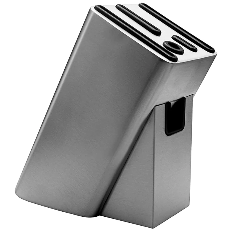 Stainless Steel Knife Holder,Modern Knife Block Without Knives for