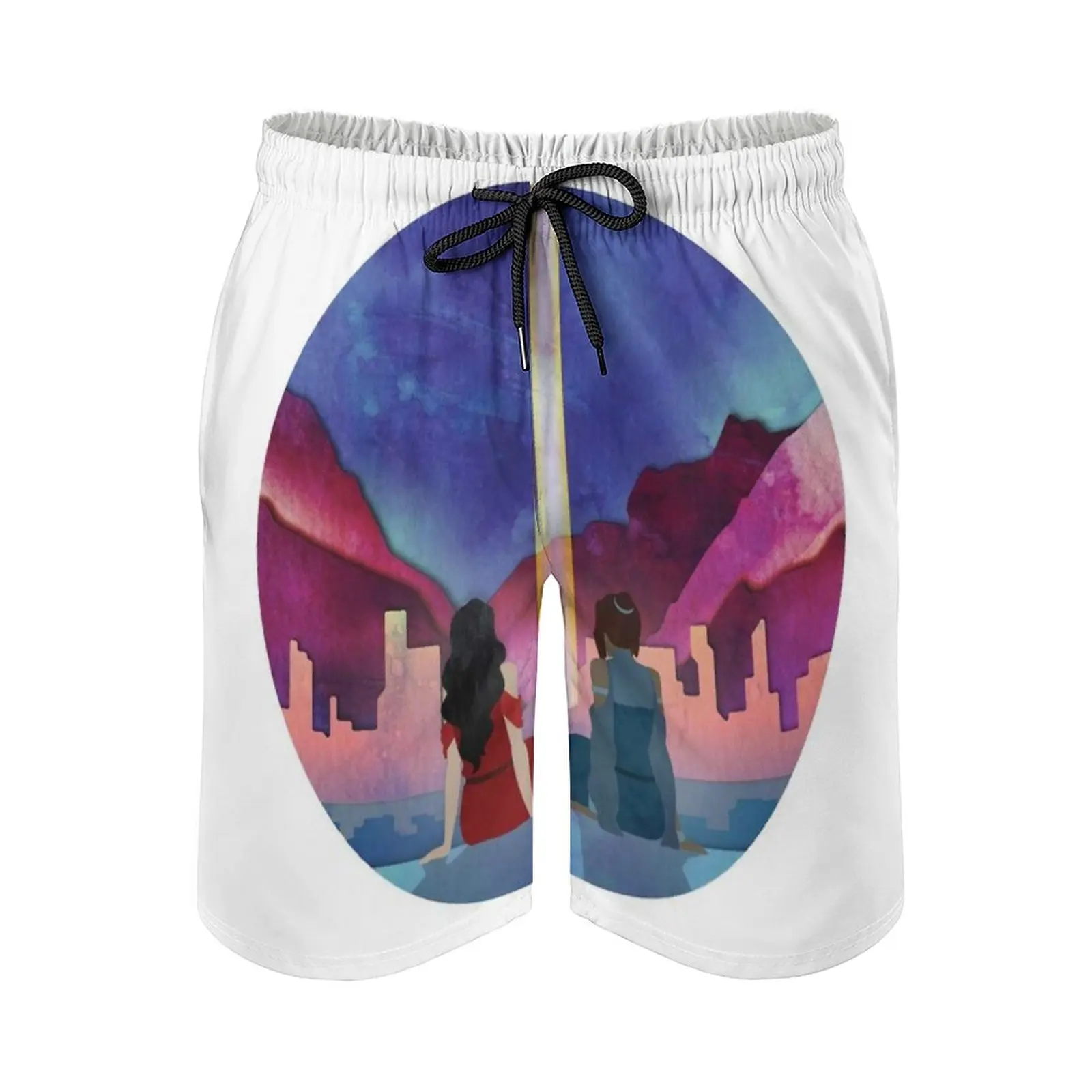 

Korrasami Men's Swim Trunks Quick Dry Volley Beach Shorts With Pockets For Men's The Last Airbender A Tla Lok Korrasami Korra