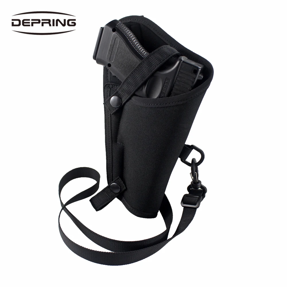 Tactical Crossbody Gun Holster Shoulder Hanging Handgun Holster For