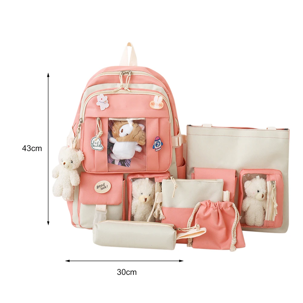 Sac a Dos Kawaii pour L'école Femme Anime College Fille Cartable avec