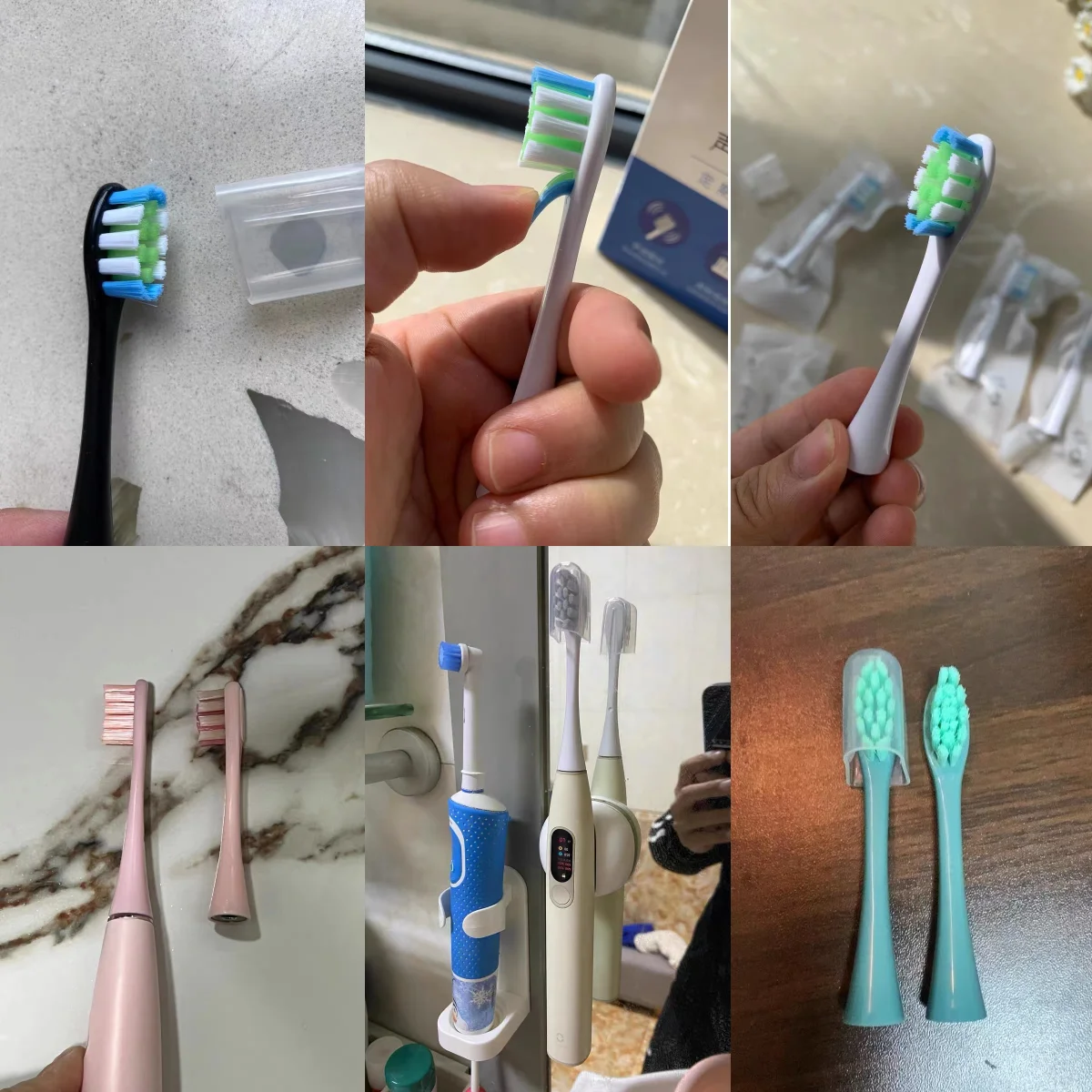 escova cabeças, cerdas macias, apto para Oclean