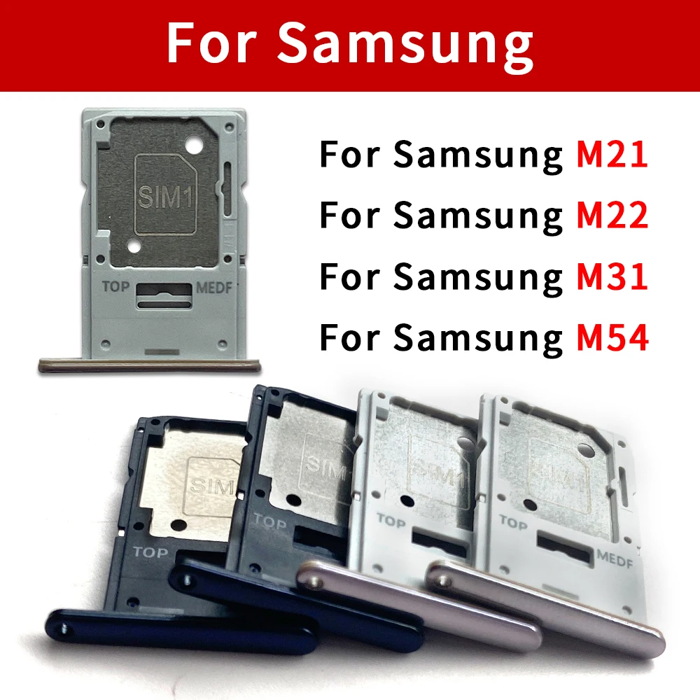 

10 шт., лоток для Sim-карты Samsung M21 M21S M22 M31 M54