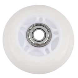 LED Light-Up Glitter Inline Hockey Skate Wheels (64/70/72mm) (70mm)