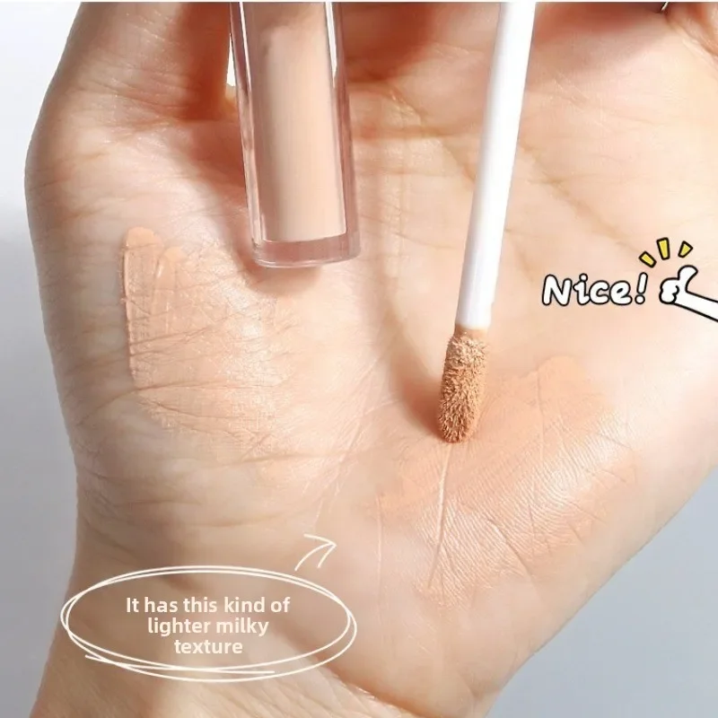 Correttore liquido impermeabile Fondotinta Crema opaca ad alta copertura Controllo olio Correttore idratante Trucco professionale per il viso - immagine 4