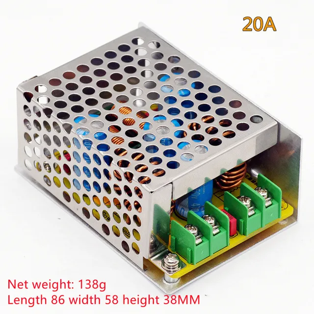 DC LC Low pass filter EMI 