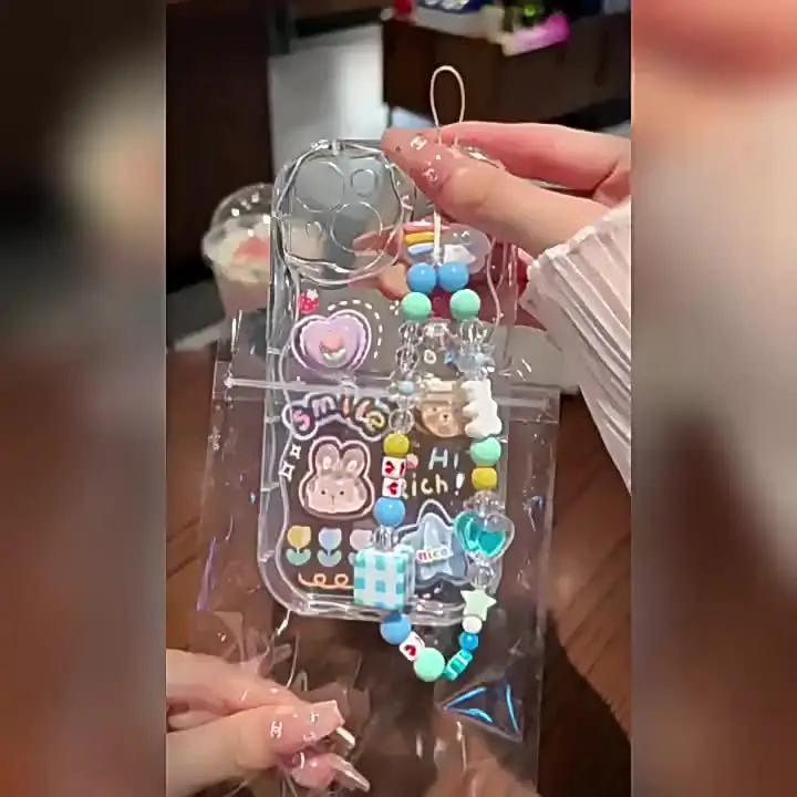 3D Cartoon Flower Phone Chain for Samsung A54 A55 A24