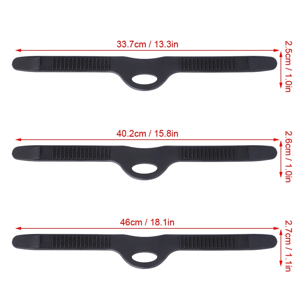 New M/L Swimming Fin Strap Flippers Fin Strap KEEP DIVING Adjustable Rubber Fin Flippers Strap Swimming Diving Dive Accessories 6