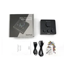  MIDIPLUS Routist RS 2nd generation OTG sound card, USB external, computer live broadcast, karaoke sound card, show true sound 