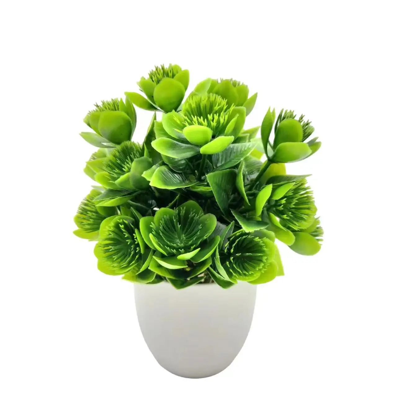 Artificial Plants with Plastics Pots for Home Decor