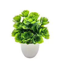 1pc Artificial Plants with Plastics Pots