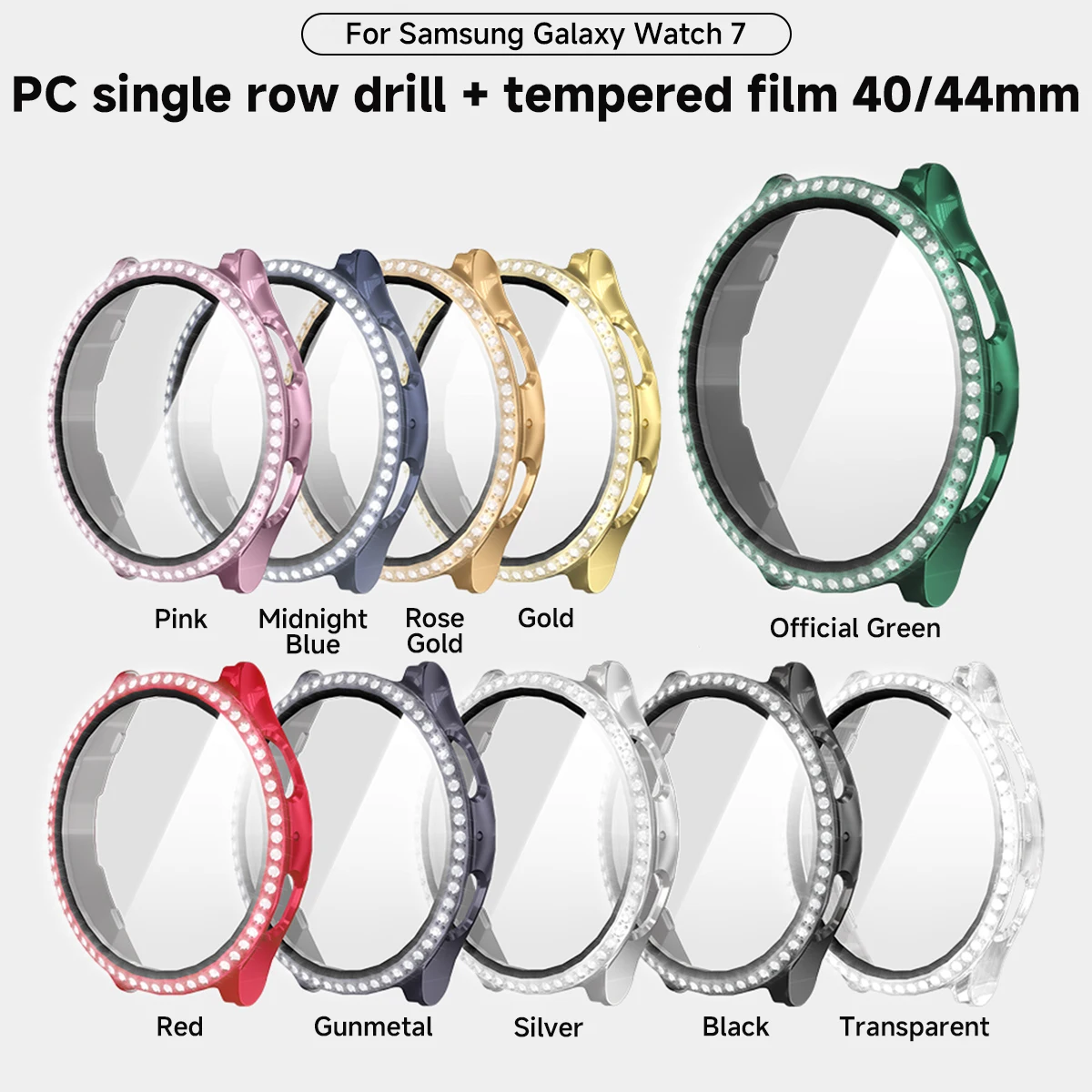 Diamond Bling Fashion Crystal Protective Bumper Case