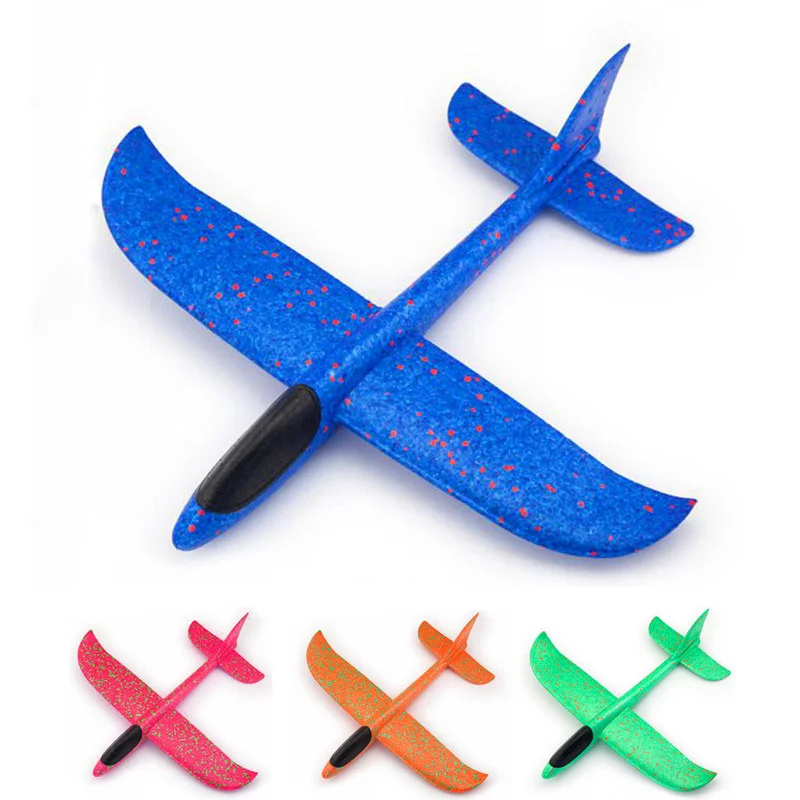 1Pc Foam Airplane EPP Bubble Airplanes Glider Hand Throw Plane Toy for