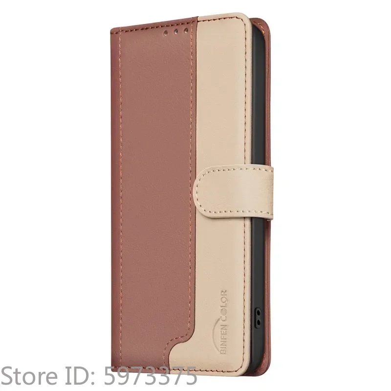 Elegant Leather Wallet Phone Case with Card Slot