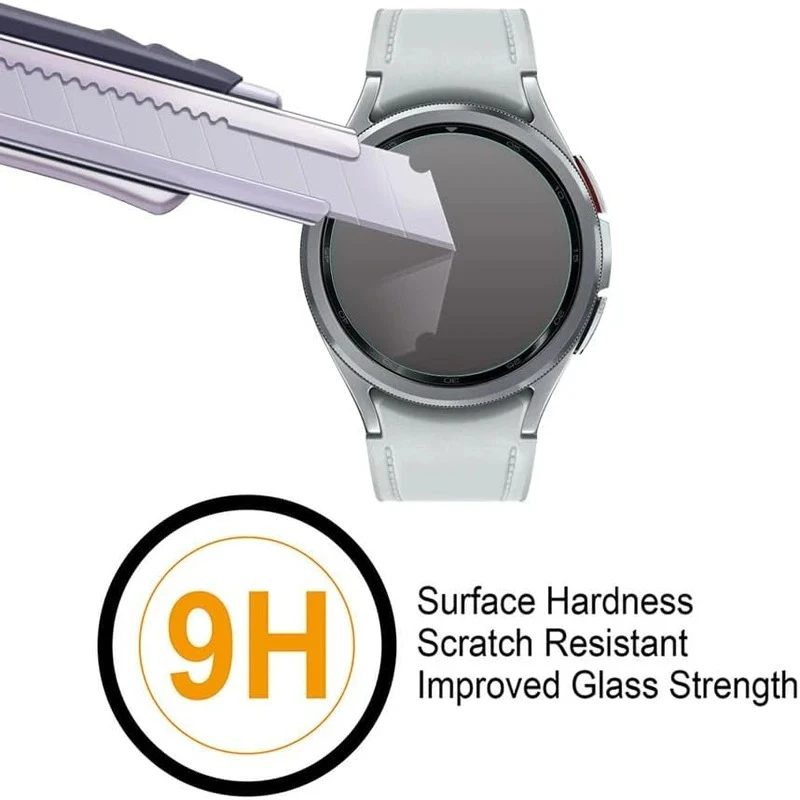 Premium Glass Screen Protector for Smartwatch Screen, Ultra-Durable Protective Film
