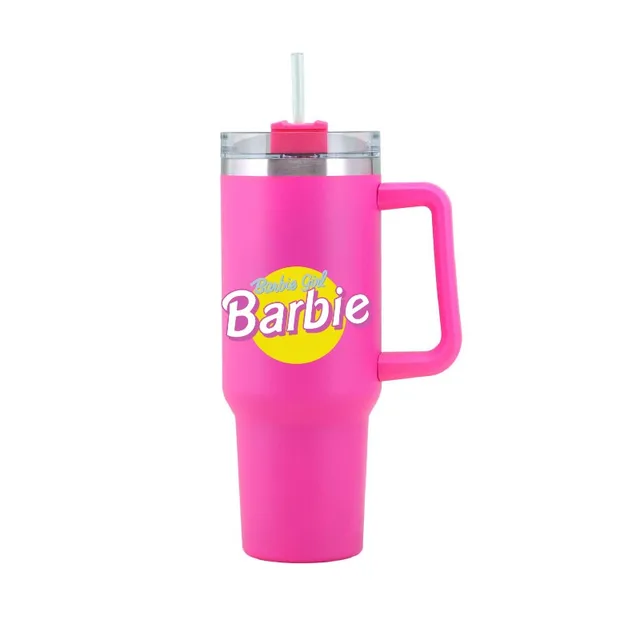 Barbie Thermos Bottle for Lunch Pail,barbie, Barbie Ice Cream Cone,  Drinking Cup, Kids Mug,child's Mug, Lunch Box Thermos, Thermos Bottle 