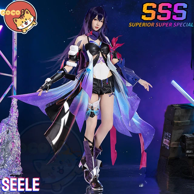 CoCos-SSS Game Honkai Star Rail Seele Cosplay Costume Game Star