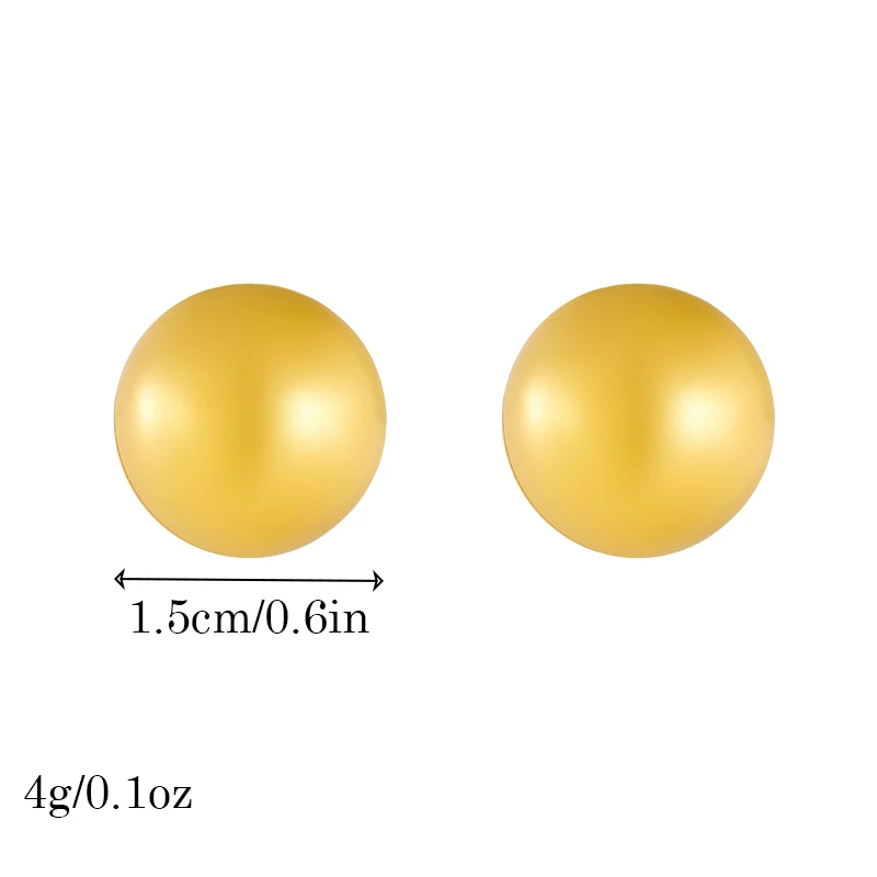 DIEYURO 316L Stainless Steel Love Pearl Round Square Fan Shaped Irregular Design Earrings Women New Trend Ear Jewelry Gift Party