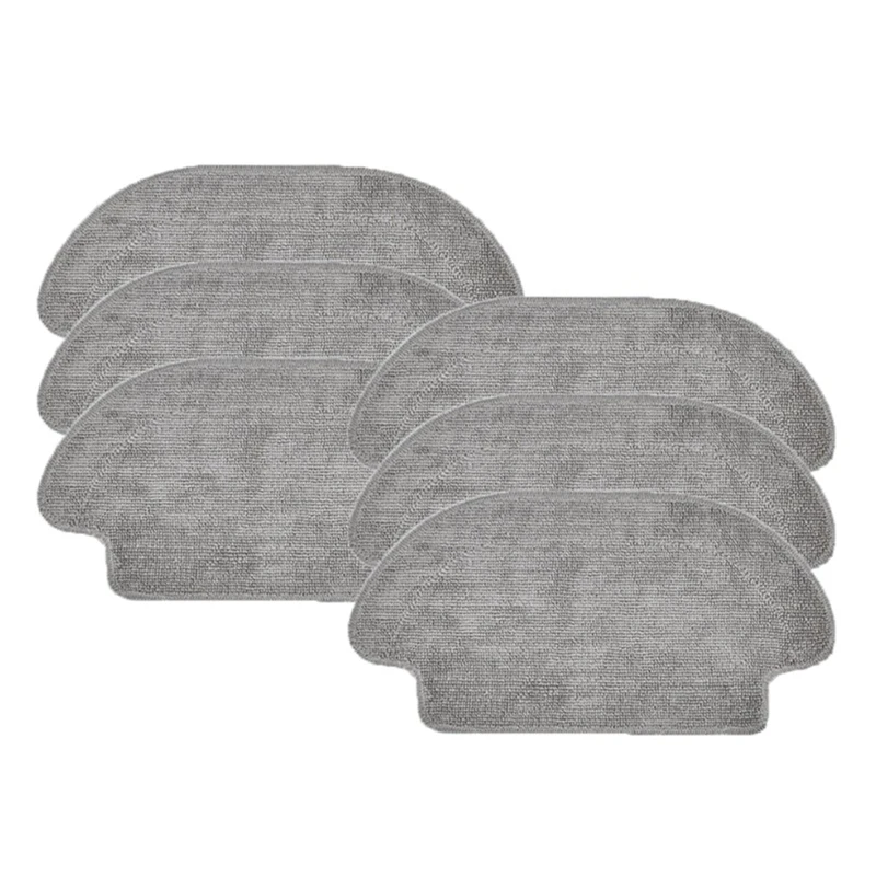 

6Pcs Mop Cloth Mop Cloth Parts For Xiaomi Robot Vacuum-Mop P STYTJ02YM Robot Vacuum Cleaner Replacement Parts