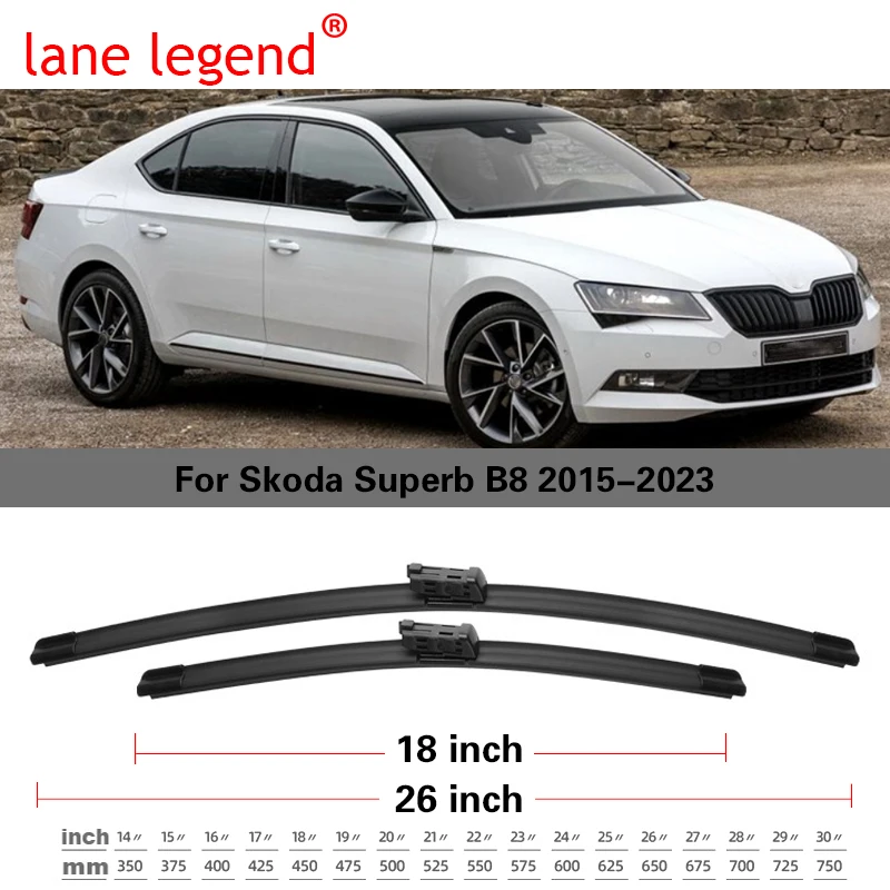 For Honda Jazz 2008-2020 Brand New Front Windscreen Wiper Blades 2614
